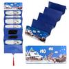 5 Pcs Christmas Money Envelope for Cash 10 Slots Surprise Money