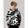 Kinder Herbst und Winter 3D-Druck Kapuzenmode Trendig Vielseitig Atmungsaktiv Lässig Kapuzenpullover & Sweatshirts (Jungen)