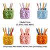 Ornament Bowknot Pen Holder Desktop Organizer Bowknot Pen Container  Office Desktop