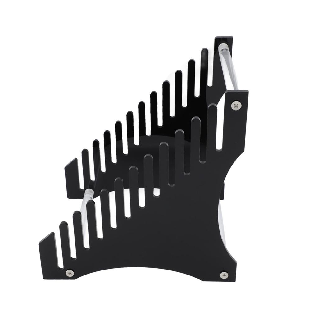 Record Storage Holder 12 Slots Acrylic   Record   Easy Assembly Access Record Stand for Music Collection Album