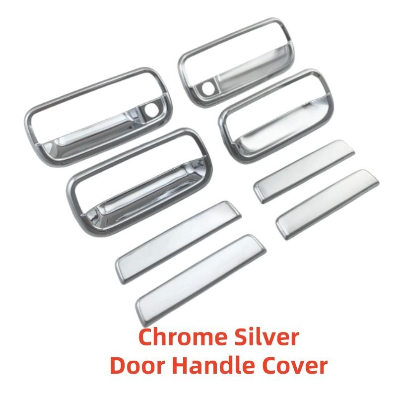 For Toyota Hilux SURF 1996 1997 1998 1999 2000 2001 ABS Chrome Car Accessories Plated Door Handle Bowl Covers Trim Paste Style