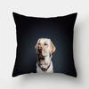 Cuscini decorativi con stampa Pug Dog Federa Fodera per cuscino in poliestere Cuscino decorativo per divano Decorazione del soggiorno Federa