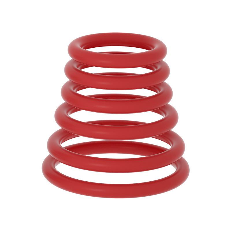 Men's Locking Delay & Foreskin Retractor Ring with Testicle Restraint