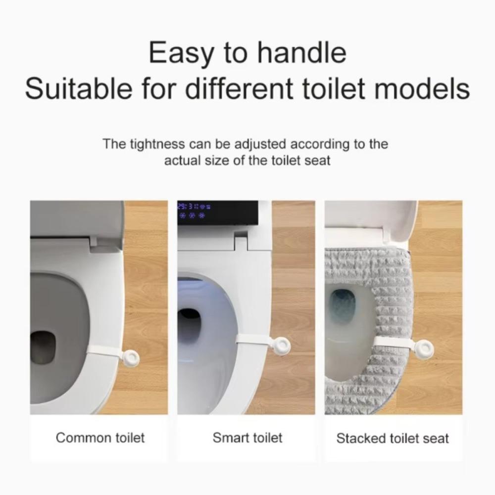 Touch Free Toilet Lid Lifter Handle Durable Closestool Holder  WC Accessories