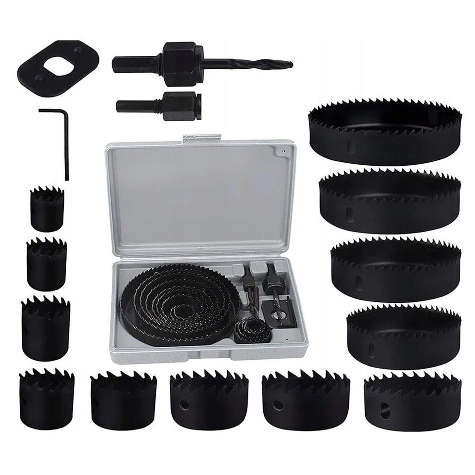 Set of Hole Saws Hole Saws Hole Saw For Wood Trees Cutters 19-127Mm 16Pcs