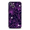 Luxury TPU Soft Phone Case For iPhone 17 Air 16E 16 11 15 14 Pro MAX 12 13 7 8 Plus X XR XS SE 2022 Cover Black Spider Web