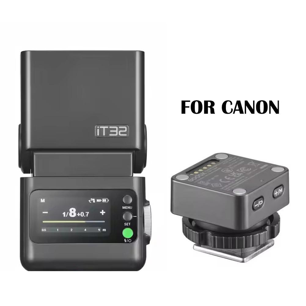 For Shenniu iT32 Magnetic Modular Flash Set with X5 TTL Wireless Flash Trigger Touchscreen Control Accessories