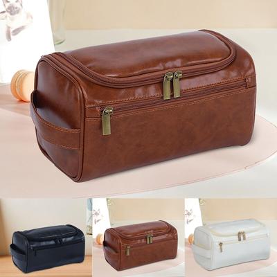 Personnalisation - Trousse de Toilette Personnalisée, Sac de Voyage de Rangement Imperméable Grande Capacité