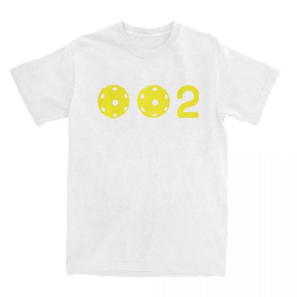Funny Pickleball 002 Score T Shirt Merch Men Women's Cotton Casual Pickleball Fan Lover Player Gift T-shirt