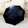 Borussia Dortmund Celebration Portable Automatic Umbrella Sturdy 8-Rib Shaft Lightweight Durable Everyday Carry Umbrella Stylish Accessory