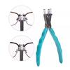 Metal Eyeglasses Bridge Adjustment Pliers, Optical Glasses Frame Deformation Tool Glasses Nose Pad Repairing Pliers