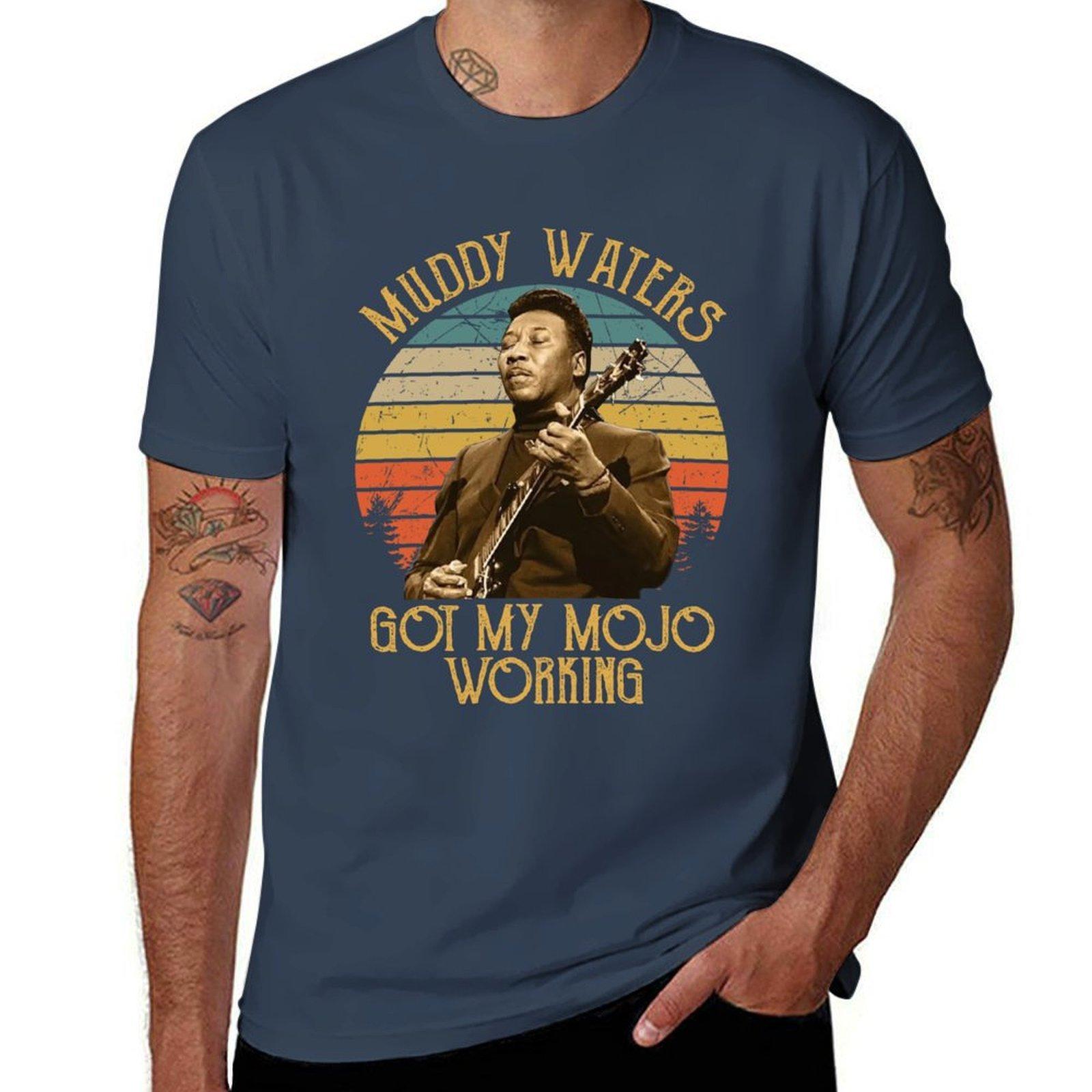 Muddy Tees Waters Got My Mojo Workin Tshirt Big And Tall Loose Fit Tshirt S