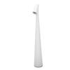 Cordless LED Desk Lamp 3 Color Stepless Dimmable Portable Bedside Night Light Decor for Reading Bedroom Dorm Metal White