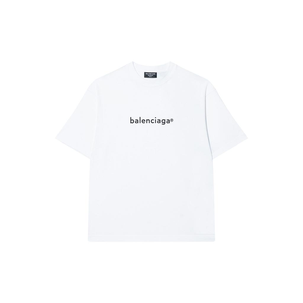Balenciaga Mens New Copyright Medium Fit T Shirt 612966TIV549040
