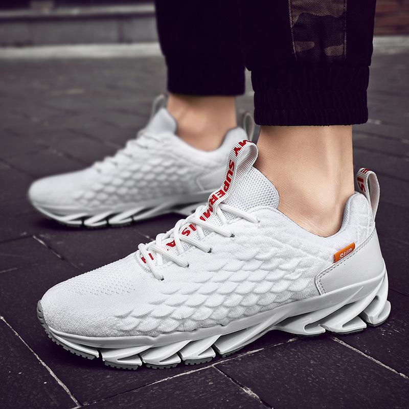 Men's Korean Style Trendy Versatile Blade Sneakers - Breathable Summer Running Shoes