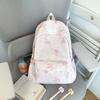 Schoolbag New Japanese College Style Large-capacity Backpack Female Students High Value Lightweight Schoolbag Cute Bear Print Backpack