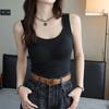 Warm and Fleece Beautiful Back Underwear Halter Vest Women with A New Autumn and Winter with Breast Pad One Bottom Blouse