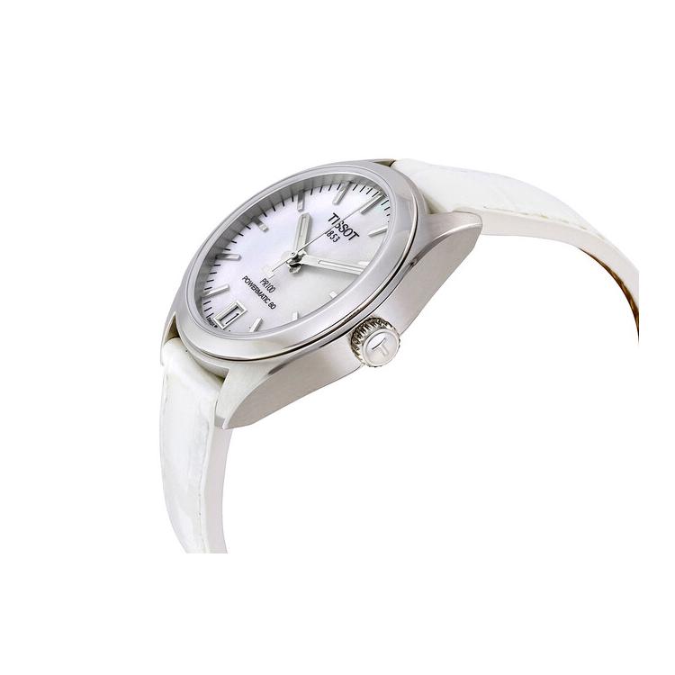 TISSOT PR100 Collection Automatic Mechanical Movement 100m Waterproof Women's Watch 33mm T101.207.16.111.00