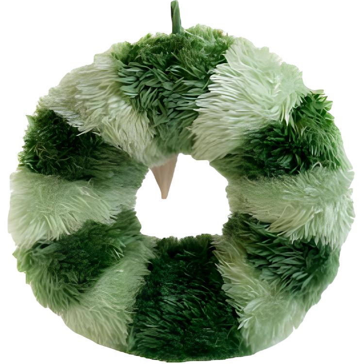 JELLYCAT Christmas Series Nordic Spruce Wreath Dolls Plush Doll 28CM Height In Sitting Posture