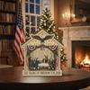 250th Anniversary Bell Ornament United States of America Desktop Decoration Commemorative Sculpture 1776 to 2026 Historical Patriotic Display