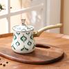 Stainless Steel Turkish Coffee Pot Milk Cup 1pcs Coffee Pot for Brewing Tea, Chocolate, Butter, Milk Cup LS-KFH