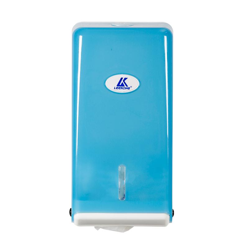 Wall Mounted Paper Towel Dispenser Folded Tissue Dispenser Commercial Bathroom Plastic Paper Holder with Window