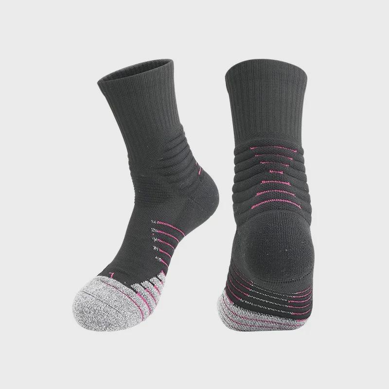 "Adult & Children's Long Tube Basketball Socks with Sweat-Absorbent Towel Bottom for Autumn & Winter"