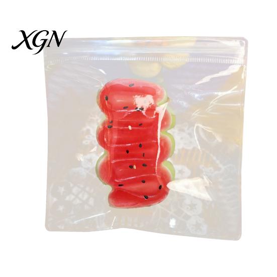TPR Stress Ball Watermelon Dessert Squeeze Toy Anti-Anxiety Slow Rising Food Relaxation Fidget Sensory Pinch Summer Party Favors