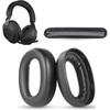 1Pair Protein Leather Ear Pads Foam Sponge Replacement Headset Earmuff Ear Cushion for Jabra Evolve2 85