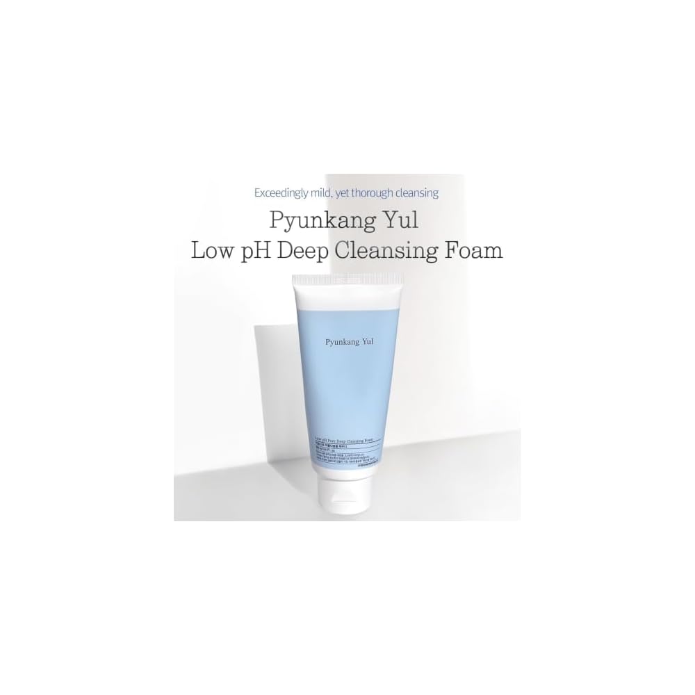 PYUNKANG YUL Mildly Acidic pH Cleansing Foam 100ml Facial Cleanser. Deep moisturizing, hydrated