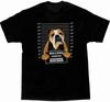 Funny Dog Art British Bulldog Mug Shot Printed Mens TShirt Summer Cotton Short Sleeve ONeck Unisex T Shirt New S3XL