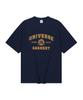 Yunibeoseugameonteu Ug Symbol Logo Print T-Shirt_Navy