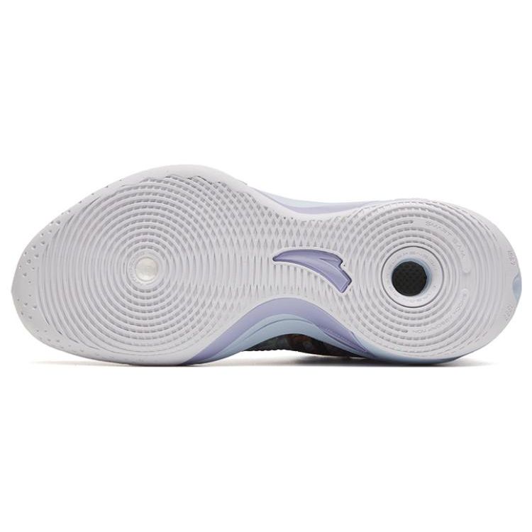 Anta KT8 Journey Shock Absorption Non-Slip Wear-Resistant High-Top Basketball Shoes Men Basketball Shoes Purple 112311101-2