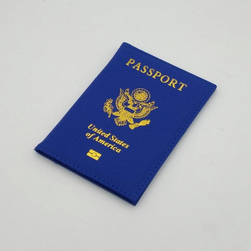 Vibrant Candy Color Passport Travel Organizer Holder Card Case Protector American Cover