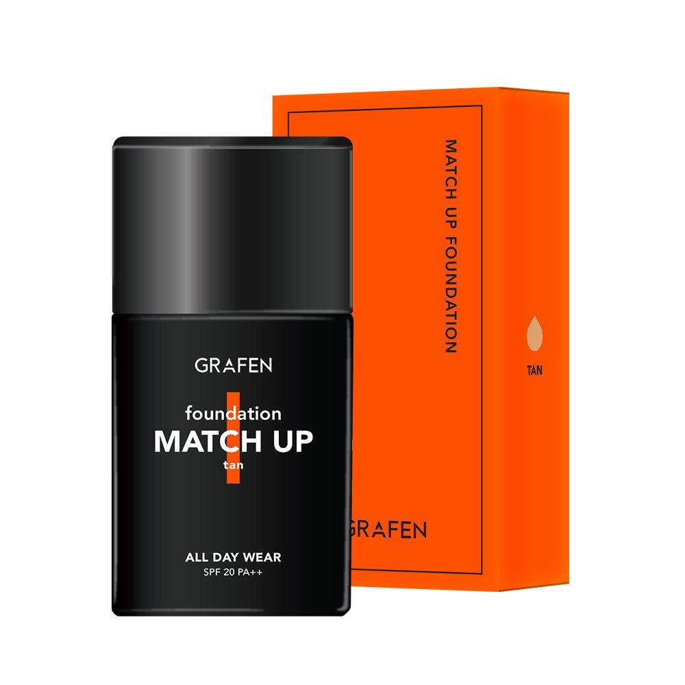 GRAFEN Match Up Foundation #Tan 40mL