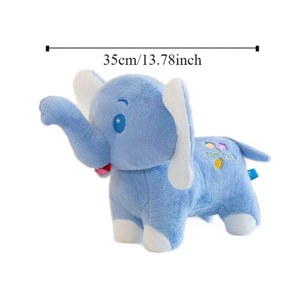 Throw Pillow Stuffed Elephant Toy Back Cushion Elephant Doll Elephant Plush Doll Baby Infants