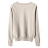 Girls Long Sleeve Pullover Sweater for Kids Soft Knit Crewneck Lightweight Casual Top for Children School Wear