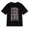 Eurovision Song Contest Basel 2025 Flags Hearts T-shirt