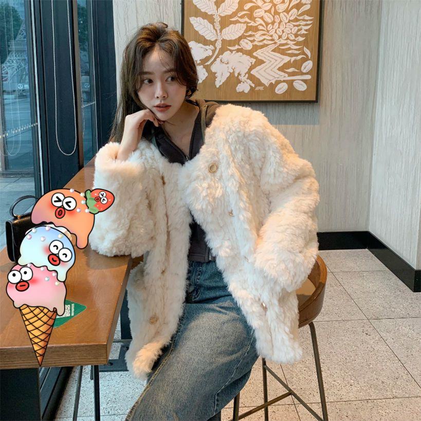 Thickened and Loose Princess Style Coat Outwear for Women