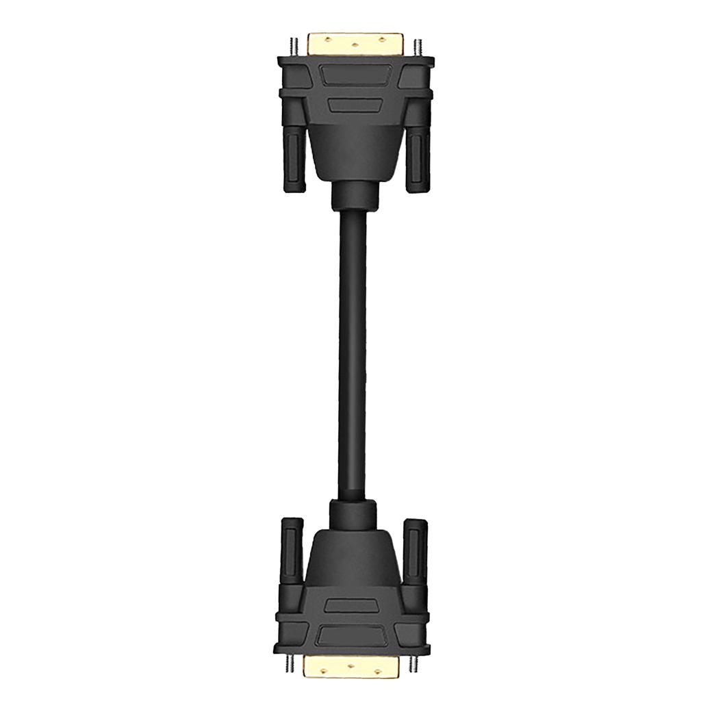 DVI Male to Male Data Cable HD 1080P Flexible Gold Plated Connector 24+1 Pin DVI Male to DVI Male