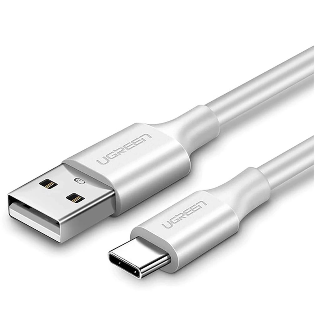 Kabel Usb Do Usb-C Qc3.0 Ugreen Us287 0.5M (Biały)