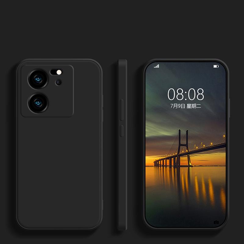 Pentru Mi 13T 13 T Mi13T Pro Husă de Lux Pătrată Silicon Lichid Huse de Telefon Pentru Xiaomi Mi 13T Mi 13 T Pro Mi13T Pro 5G Husă Moale de Spate