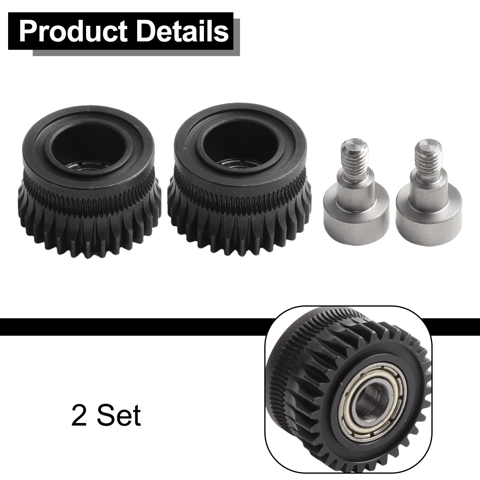 Premium Metal Drive Extruder Gear Set for K1 and Series Enhanced Design with For NANO Coated Hardened Steel Material China Mainland