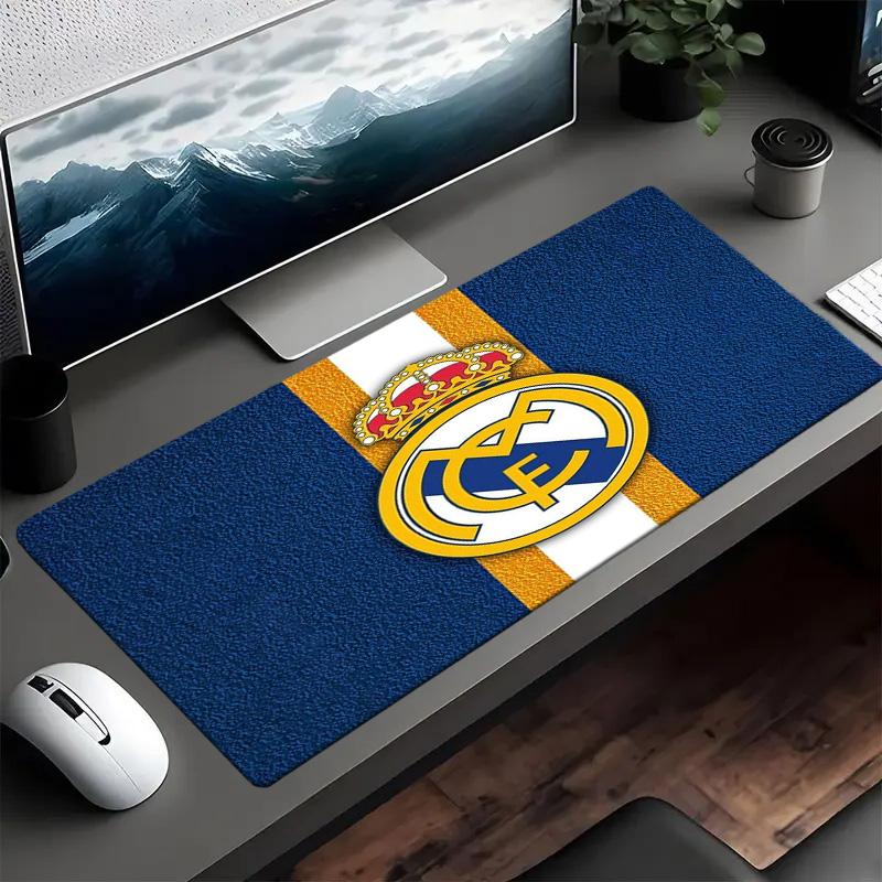Real Madrid Crest Mouse pad Mouse pad, Gaming Mouse Pad, keyboard pad, Desk Decor for computer notebook Fan Gift Birthday Gift