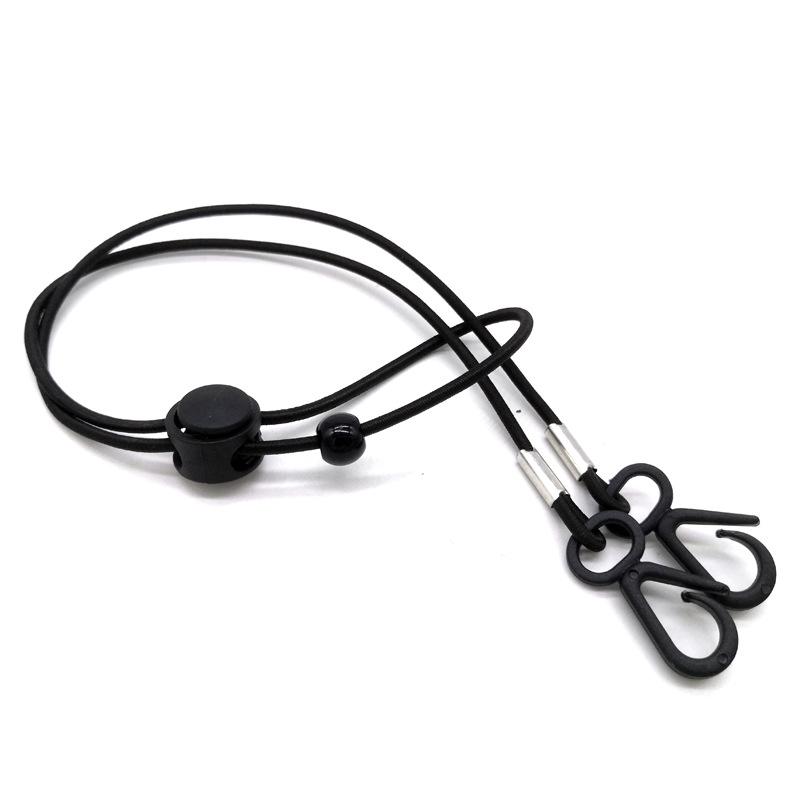 Cordão Criativo para Máscara Multifuncional Corda Colorida para Pendurar Cordão Durável para Máscara Com Tira Protetora para Orelhas Decoração DIY da Moda