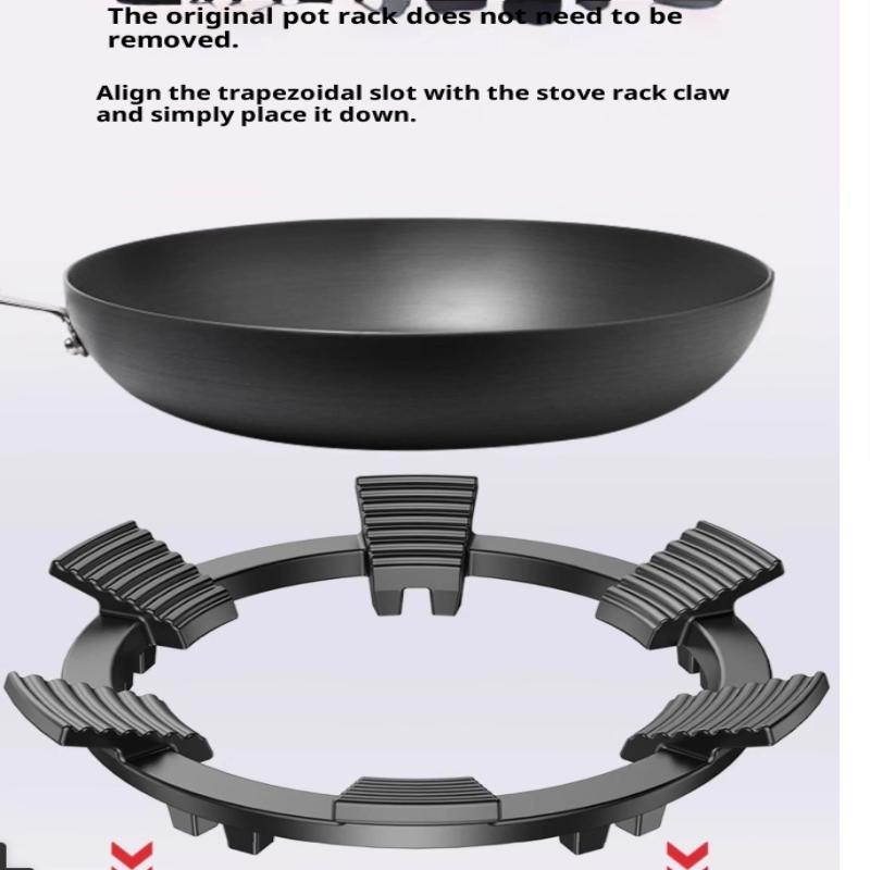 4/5 Claw Windproof Gas Stove Cover Energy Saving Gas Stove Ring Non Slip Stove Rack Gas Stove Windshield Gas Stove Accessoriescl