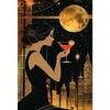 Retro Abstract Art Deco Style Great Gatsby Daisy Woman 1920s Poster Wall Pictures Canvas Painting Vintage Home Interior Decor