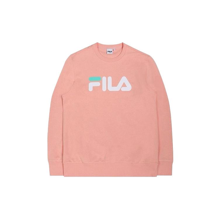 FILA Sweatshirts Unisex Pink Crew Neck Moderate Other FS2POC1001X-SAN 105