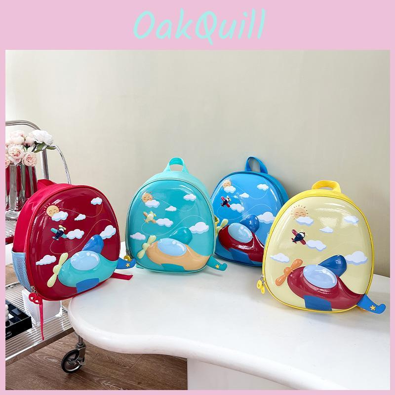 Cartoon Kids Backpack For Preschool With Breathable Oxford Fabric And Color Block Design For Boys And Girls