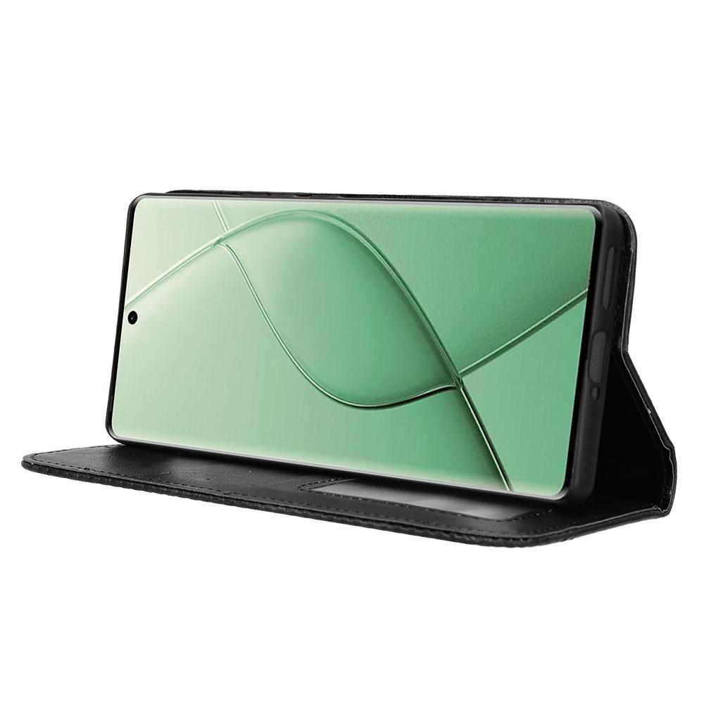 For TECNO Spark 20 Pro+ KJ7 Case Leather Magnetic Closure Wallet Flip Phone Cover